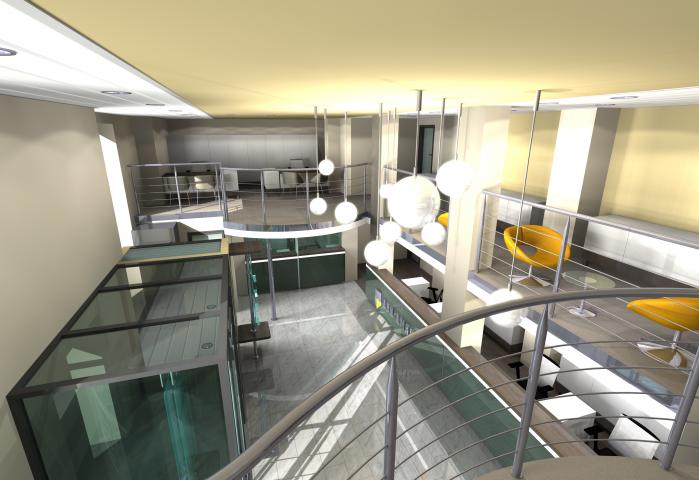ABN Amro Bank Branches, Central Moscow, Russia 1